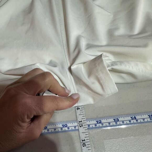 SO White Pull on Built In Lined Shorts Athletic Shorts Pockets Size XL - Picture 9 of 9